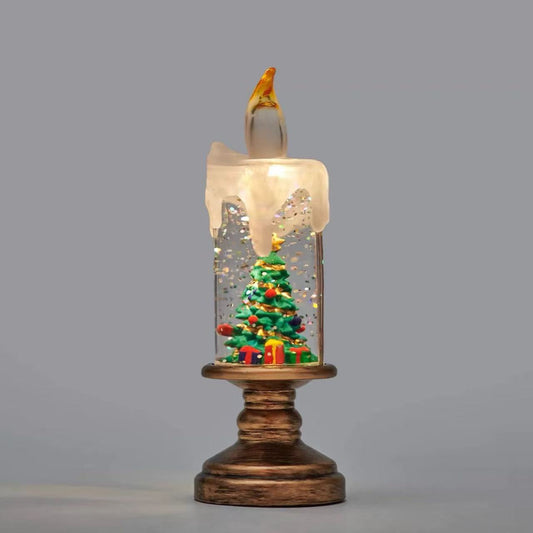 “Just gazing at the Christmas lights inside the candle” – Christmas Gift Idea