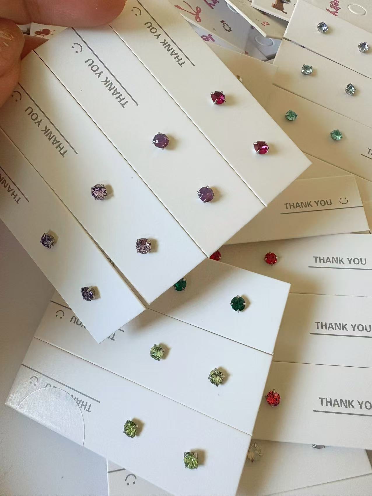 Swarovski-Inspired Crystal Earrings | Elegant Studs for Men & Women | Gift Jewelry